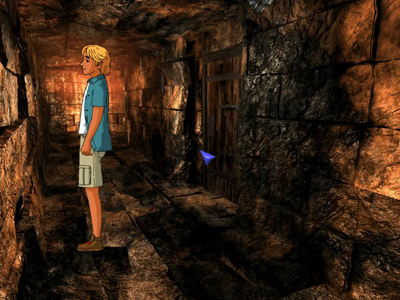 The dungeons under Kirrin Castle